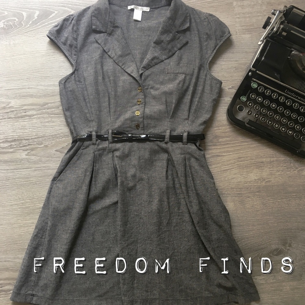 Grey Charlotte Russe Dress